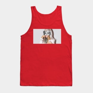 Mixed art collage Tank Top